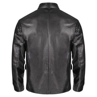 Seductive Elegance Men's Leather Shirt