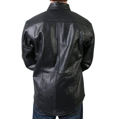 Ultimate Gent Men's Leather Shirt