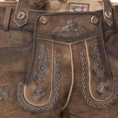 Authentic Bundhosen Stefan stone washed