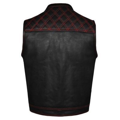 Bandana Hunt Club Leather Vest