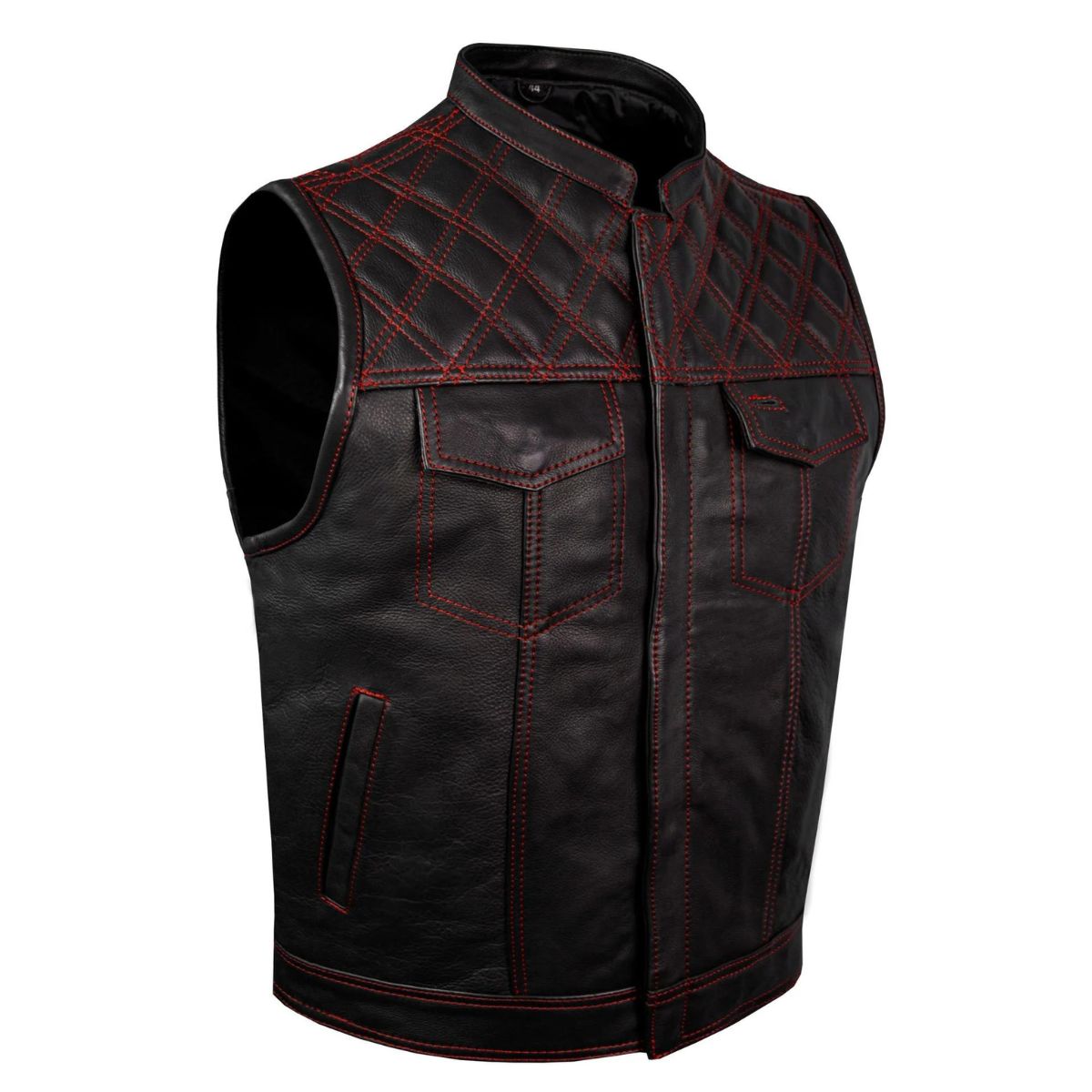 Bandana Hunt Club Leather Vest