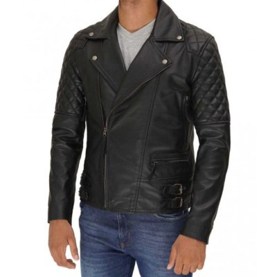 Black Leather Jacket Biker