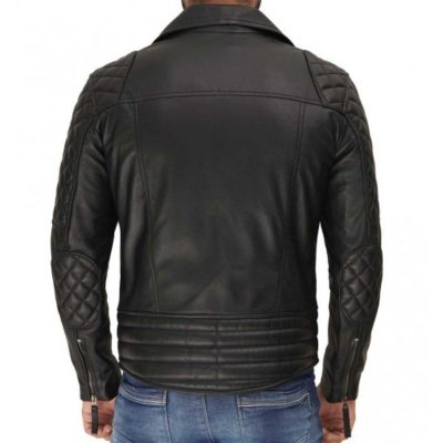 Black Leather Jacket Biker