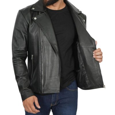 Black Moto Leather Jacket