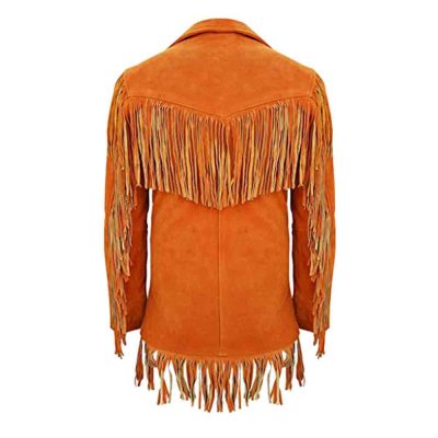 Brown Womans Western Jackets