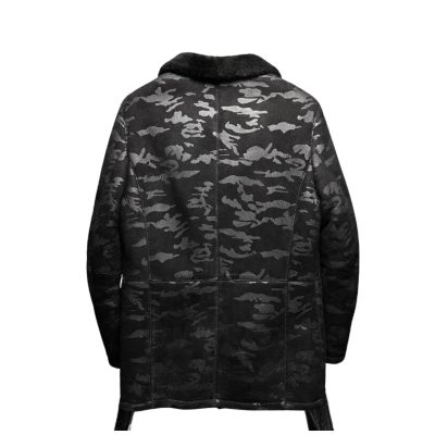 camouflage leather jacket