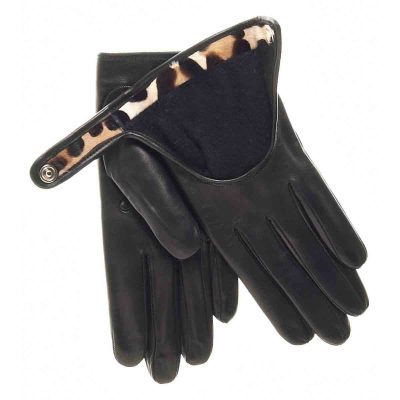 Cashmere Lined Winter Women Driving Gloves 