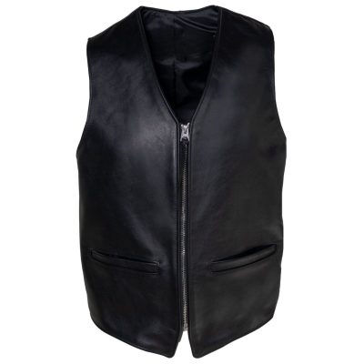 Elegant Leather Vest For Men