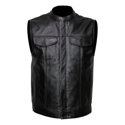 Freeman Fetish Leather Vest