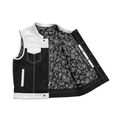 Hunt Club White Stitch Vest | Men's Casual Clothing 