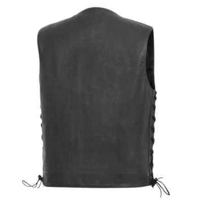 Leek Leather Motorcycle Vest