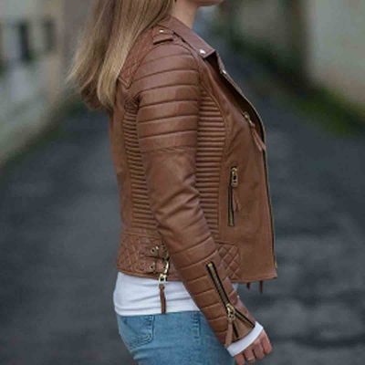 Real Leather & Fashionable Jacket's For Women's
