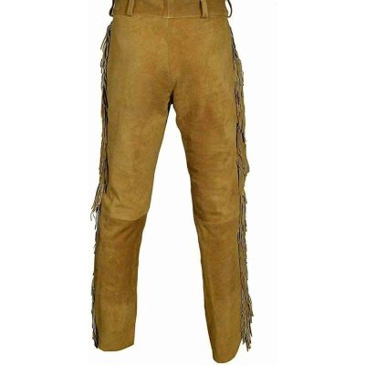 Stylish and Fashionable Western Suede Pants For Sale