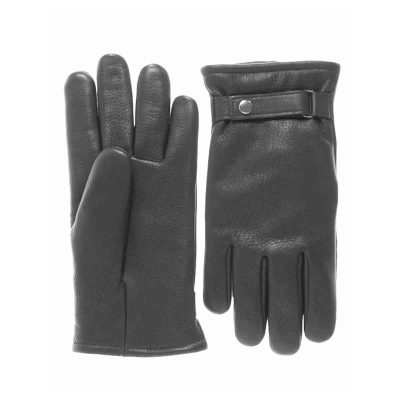 Tough Black Leather Gloves With Thinsulate 