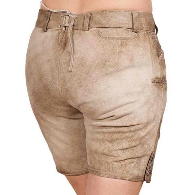 Women Lederhosen Naba in whiskey Brown