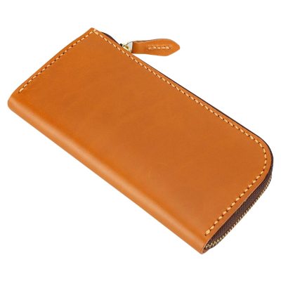 Women's Orange Leather Wallets