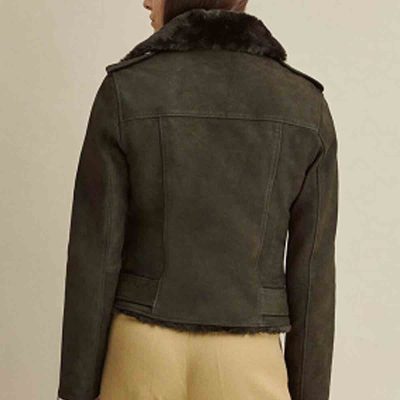 Women's Fashion Fur Leather Jacket For Sale