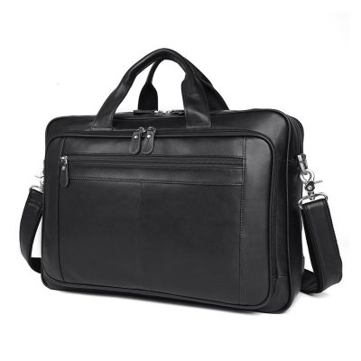 Battuta Leather Travel Messenger Bag