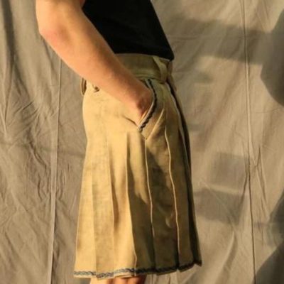 Bavarian Leather Kilt