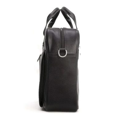 Black Double Pocket Travel laptop Bag