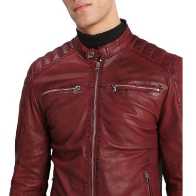 brown leather jackets for men