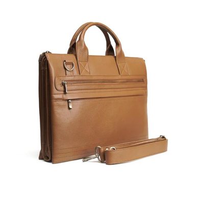 Brown Leather Laptop Bag