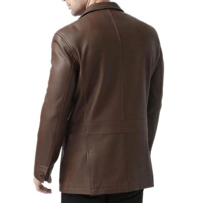 Buy Real Men Leather Blazer