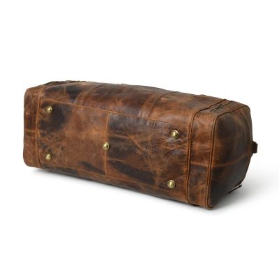 Diablos Leather Weekender Bag For Enjoyment During Trip