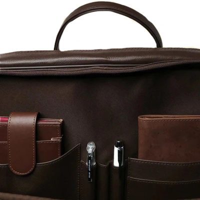 Double Pocket Travel laptop Bag