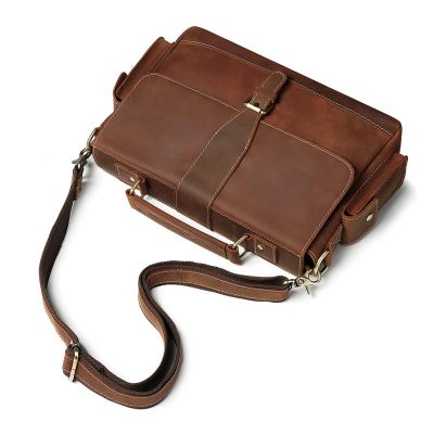 Dustin Vintage Leather Satchel