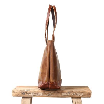 Ember Classic Leather Tote Bag