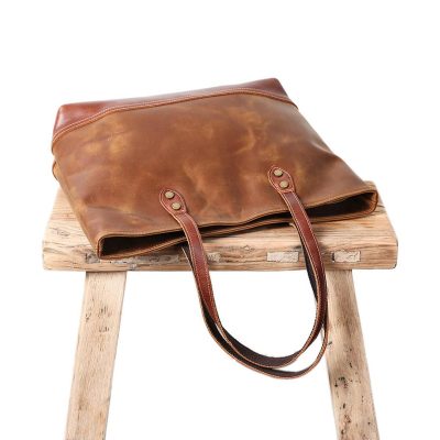 Ember Classic Leather Tote Bag