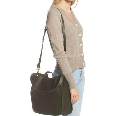 Flora Leather Tote Bag