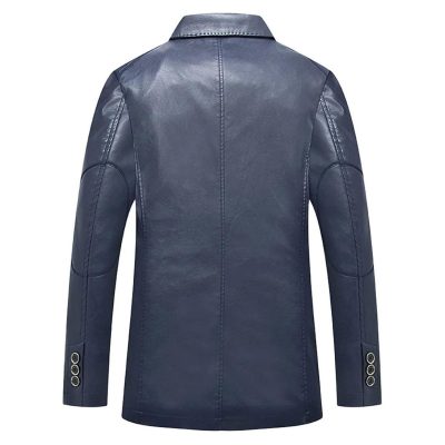 Highest Quality Men Leather Blazer