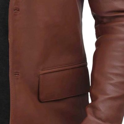 Leather Blazer For Men