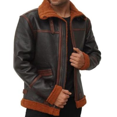 Men's Fur Leather Jacket