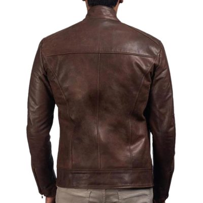 Men's Slim Fit Leather Jacket