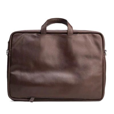 Natural Milled Sleek Laptop Bag