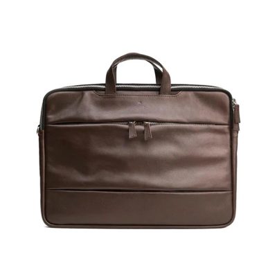 Natural Milled Sleek Laptop Bag