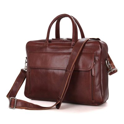 Oswald Leather Messenger Bag