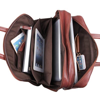 Oswald Leather Messenger Bag