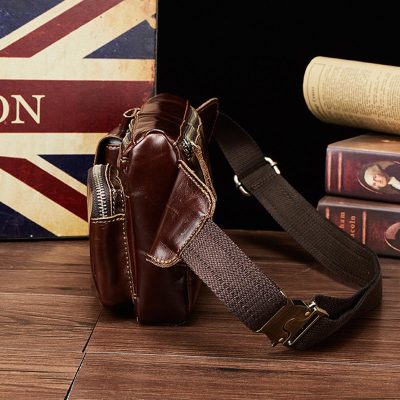 Percy Vintage Leather Fanny Pack
