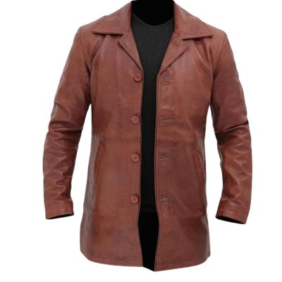 Perfect Leather Coat for Men
