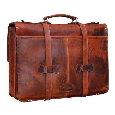 Real Leather Men's Laptop Bag