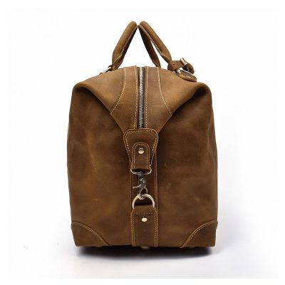 Rockmore Vintage Leather Weekender Bag
