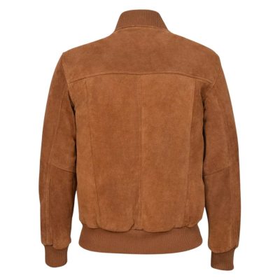 Brown Suede Leather Jacket