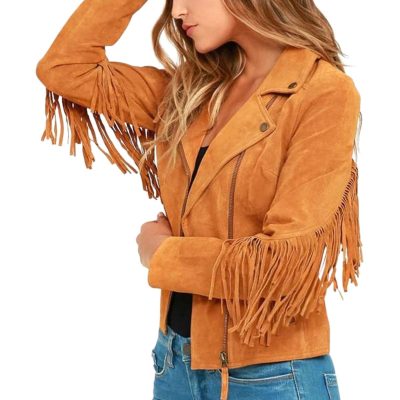 High Quality Suede Leather Jacket