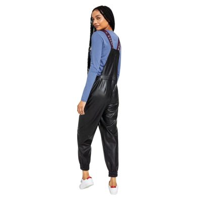 Perfect Women Leather Overalls