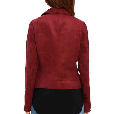 Suede Leather Jacket For Women