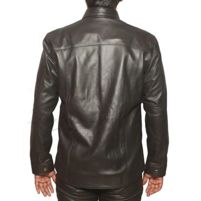 Swagger Mens Leather Shirts